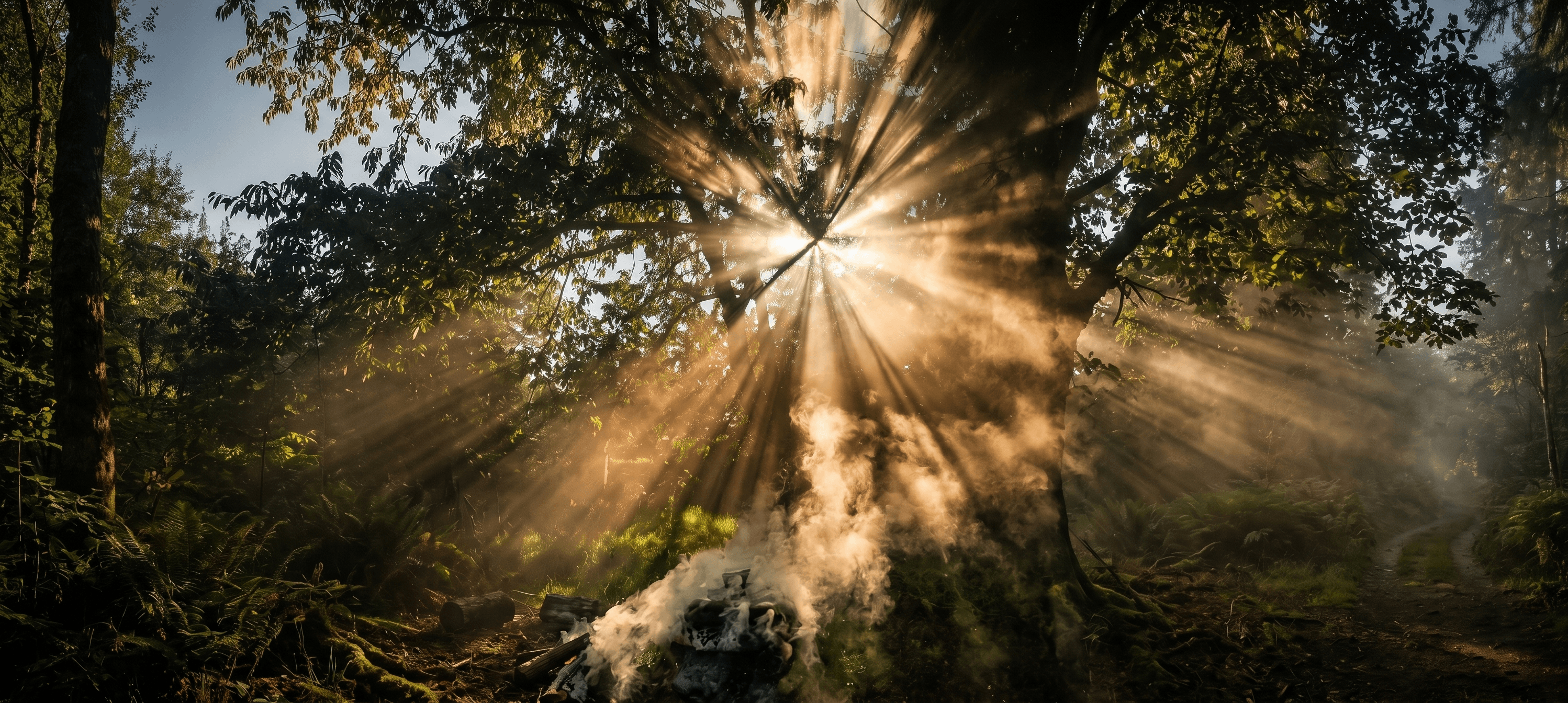 A still moment of light through linen