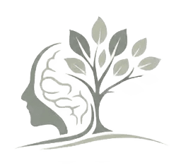 Healing Psychology — a profile and a tree growing as one